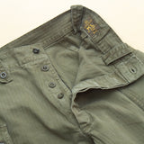 70s Vintage Dutch Army HBT Combat Trousers - 30x29