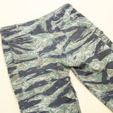 60s Vietnam War Vintage Tadpole Sparse (TDS) Tigerstripe Trousers - 36x31