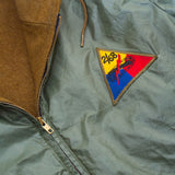 70s Vintage Custom-Made 'Graf' Poncho Jacket - Large