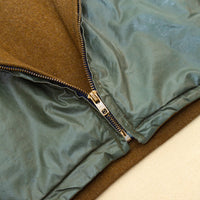 70s Vintage Custom-Made 'Graf' Poncho Jacket - Large