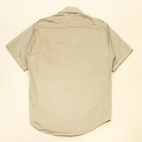 50s Vietnam War Vintage Khaki 'Class B' Shirt - Medium