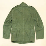 60s Vintage British Army Drill Overall Jacket - Small