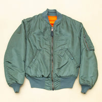 60s Vintage MA-1 Flight Jacket - Medium