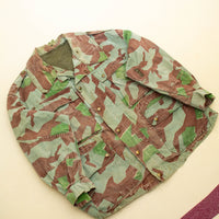 Rare 50s Vintage German Army Splinter Camo Field Jacket - X-Large