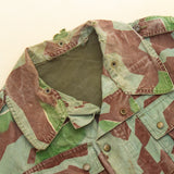 Rare 50s Vintage German Army Splinter Camo Field Jacket - X-Large