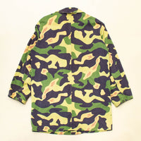 Rare 60s Vintage Czech Army Vz 60 Mlok Salamander Camo Parka - X-Large