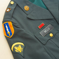 60s Vietnam War Vintage 'Wells' Class A Uniform Jacket