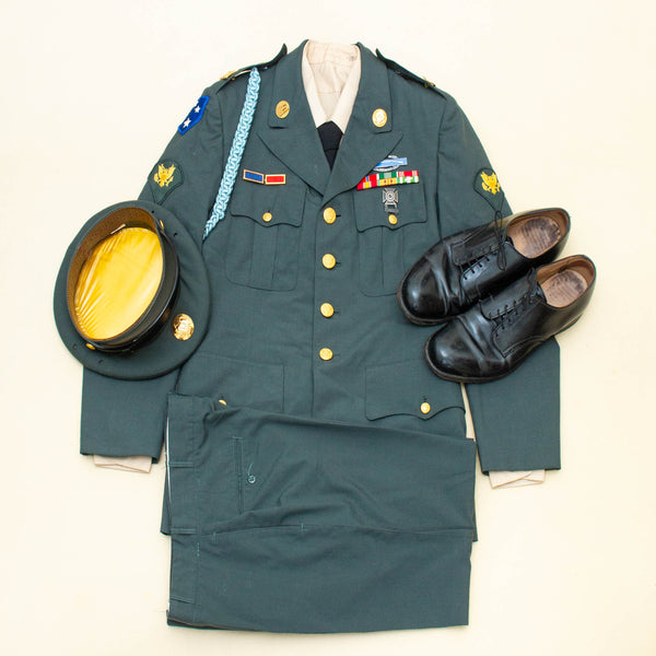 60s Vietnam War Vintage 23rd Infantry Div. Class A Uniform Set