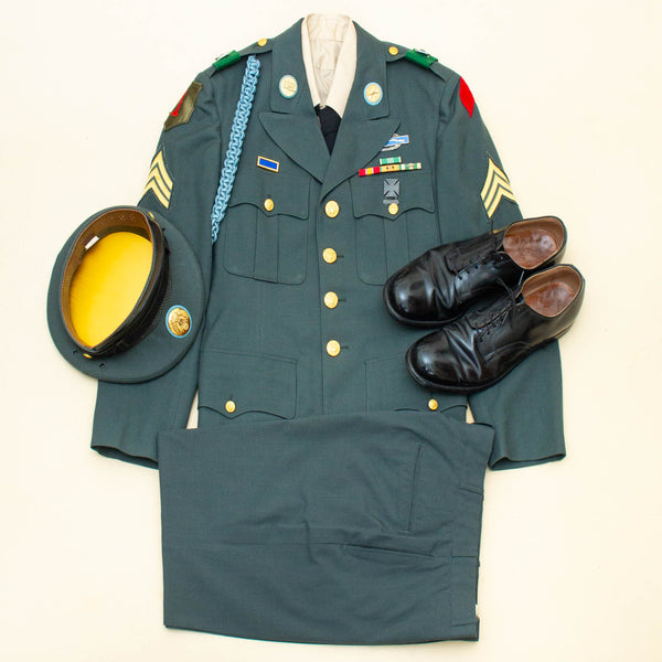 60s Vietnam War Vintage 5th / 1st Infantry Div. Class A Uniform Set