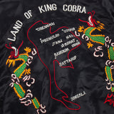 60s Vintage Thai Tailor-Made Silk Souvenir Tour Jacket