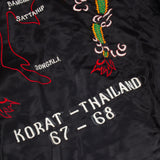 60s Vintage Thai Tailor-Made Silk Souvenir Tour Jacket
