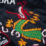 60s Vintage Thai Tailor-Made Silk Souvenir Tour Jacket