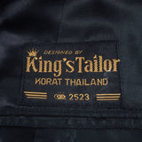 60s Vintage Thai Tailor-Made Silk Souvenir Tour Jacket