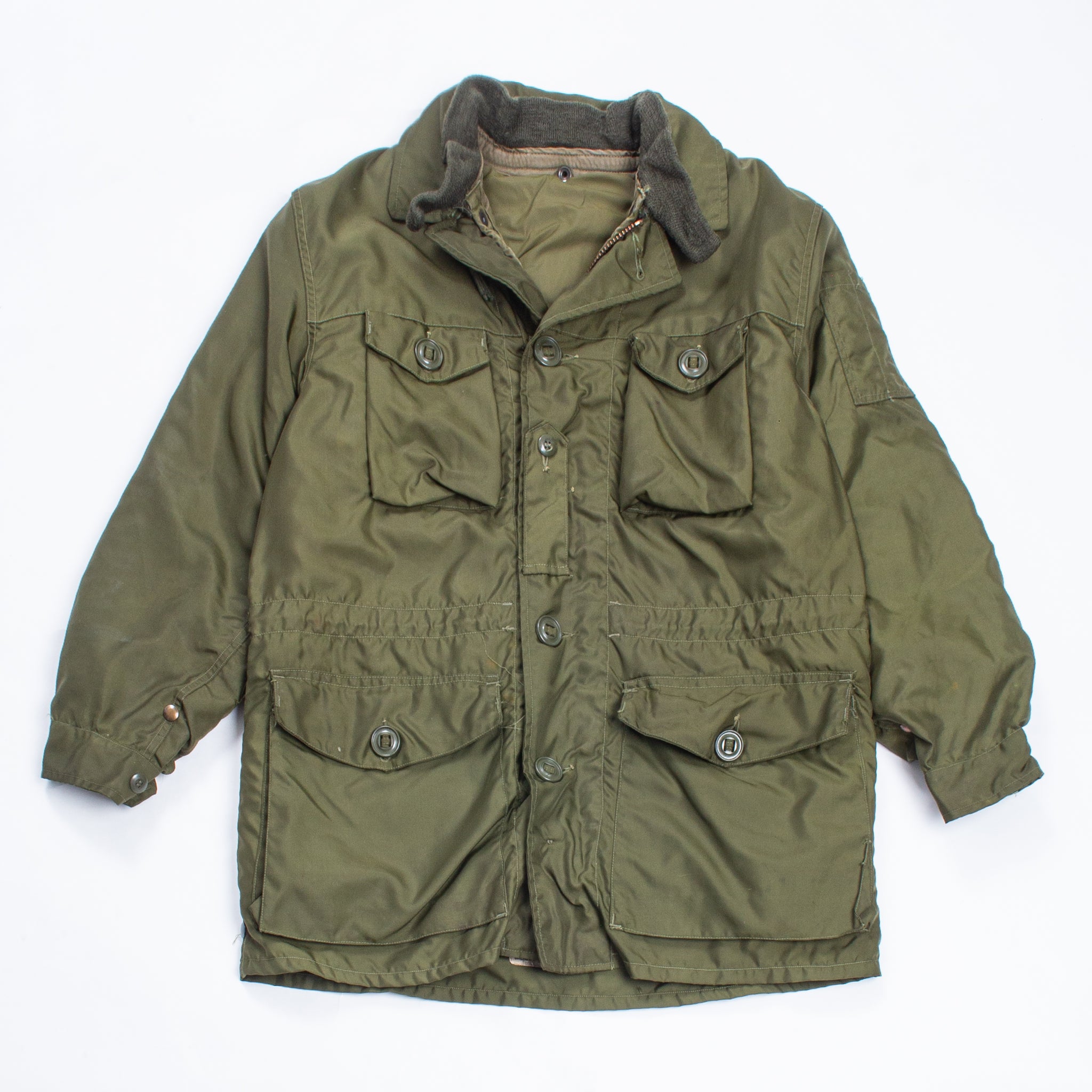 60s Vintage Canadian Army 1950 Pattern ECW Jacket & Liner - Medium