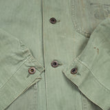 40s WW2 Vintage USMC P47 HBT Jacket - Medium