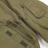 Deadstock 80s Vintage US Army CVC Crewman Tanker Jacket - Medium