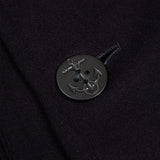 60s Vintage US Navy Black Pea Coat - X-Small