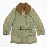 40s Vintage US Army Mackinaw Jacket / Jeep Coat - Small