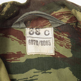 60s Vintage French Army M47 Lizard Camo HBT Jacket - X-Small