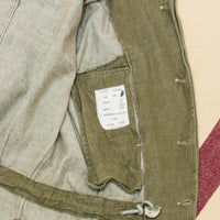 60s Vintage British Army Denim Overall Jacket - Medium