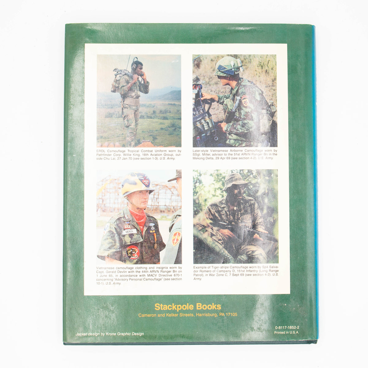 US Army Uniforms of the Vietnam War Book by Shelby Stanton – Omega ...