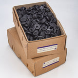 NOS 6x 1950s British James Grove & Sons GPO Uniform Black 20mm Buttons