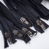 Deadstock Vintage Spare / Replacement British Military Black Opti Zip - 38cm