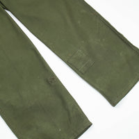 Distressed 50s Vintage OG-107 Sateen Utility Trousers - 32x29