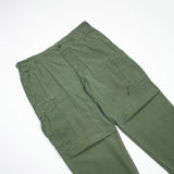 1967 Vietnam War Vintage Poplin Tropical Combat Trousers - 36x30