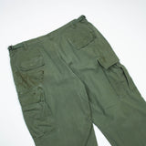 1967 Vietnam War Vintage Poplin Tropical Combat Trousers - 36x30