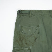 1967 Vietnam War Vintage Poplin Tropical Combat Trousers - 36x30