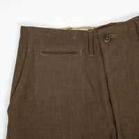 40s OD-33 Wool Serge Field Trousers - 30x30