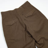 40s OD-33 Wool Serge Field Trousers - 30x30