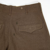 40s OD-33 Wool Serge Field Trousers - 30x30