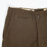 50s OD-33 Wool Serge Field Trousers - 29x33