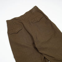 50s OD-33 Wool Serge Field Trousers - 29x33