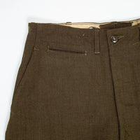 40s OD-33 Wool Serge Field Trousers - 30x30