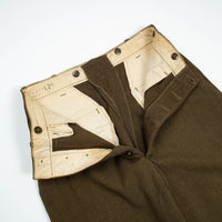 40s OD-33 Wool Serge Field Trousers - 30x30