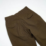 40s OD-33 Wool Serge Field Trousers - 30x30