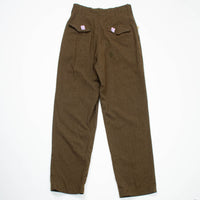 Deadstock 40s OD-33 Wool Serge Field Trousers - 28x34