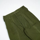 1963 Dated Canadian Army Drill Jungle Trousers - 33x31