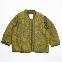 70s Vintage M65 Field Jacket Quilted Liner - X-Large