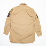 50s US Army Class B Khaki Shirt - Medium