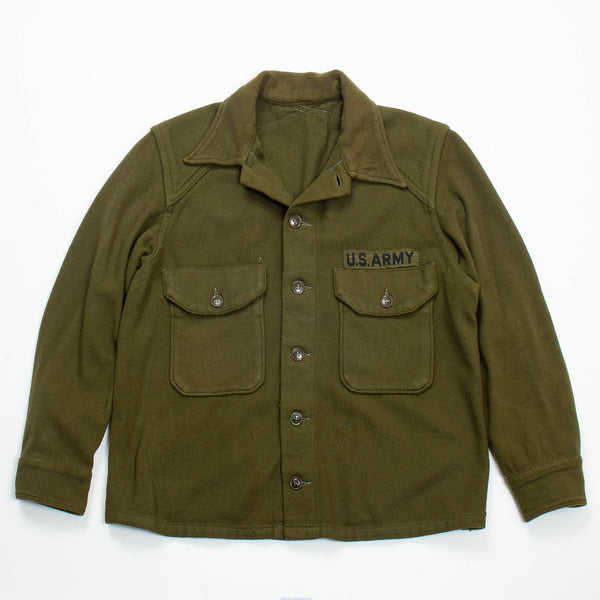 50s Vintage US Wool Field Shirt - Medium