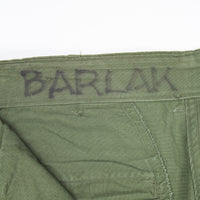 60s Vintage 2nd Pattern OG-107 Tropical Combat Trousers - 28x31