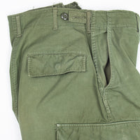 60s Vintage 2nd Pattern OG-107 Tropical Combat Trousers - 28x31