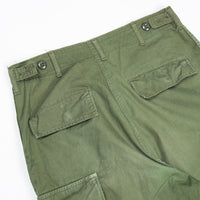 60s Vintage 2nd Pattern OG-107 Tropical Combat Trousers - 28x31