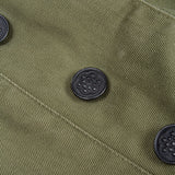 Rare 40s WW2 Vintage US Army Olive Drab M-1943 Field Trousers - 34x33