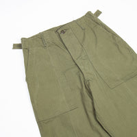 Deadstock 40s Vintage OD-7 HBT Utility Trousers - 30x30
