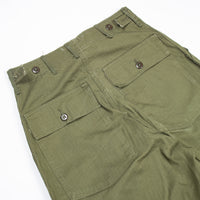 Deadstock 40s Vintage OD-7 HBT Utility Trousers - 30x30